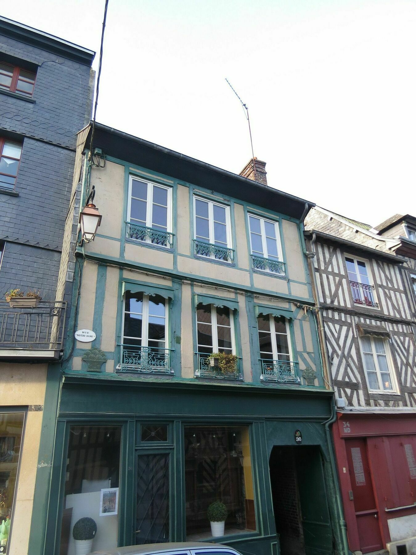 Appartement Le Notre Dame Honfleur Exterior photo